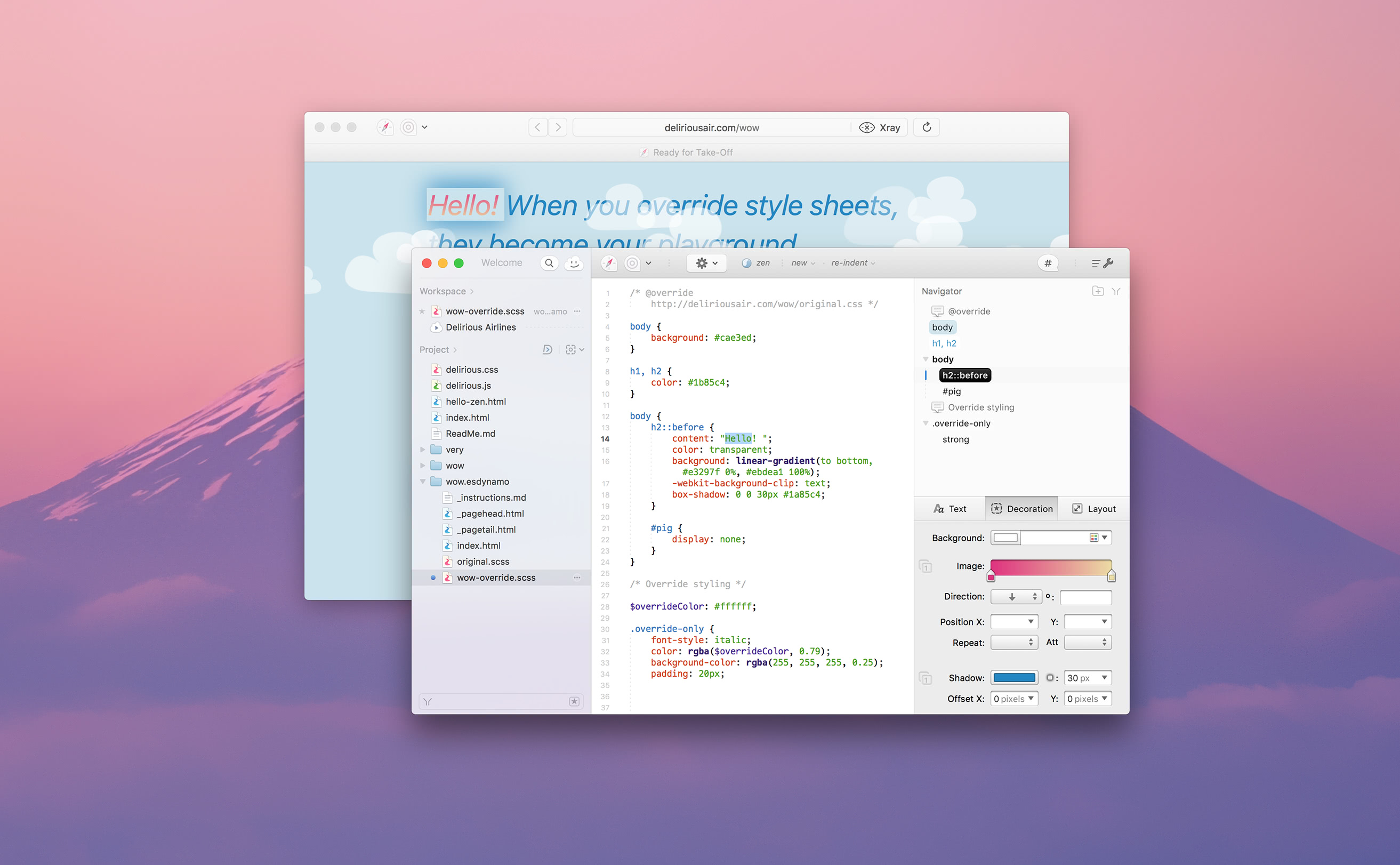 macos free css editor